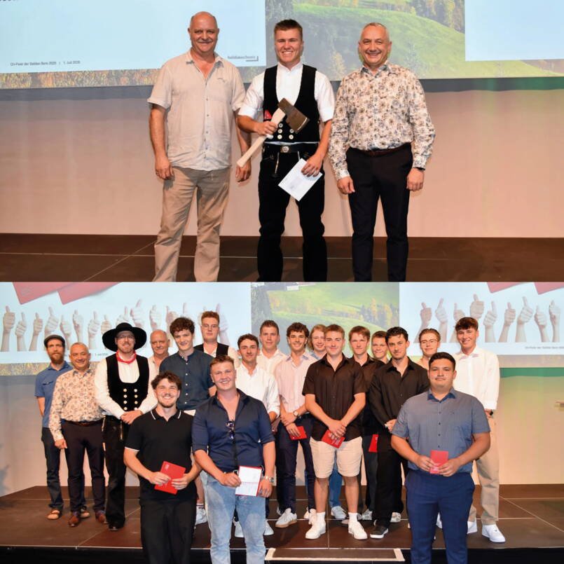 QV Feier Gruppenfotos der Abschlussklassen