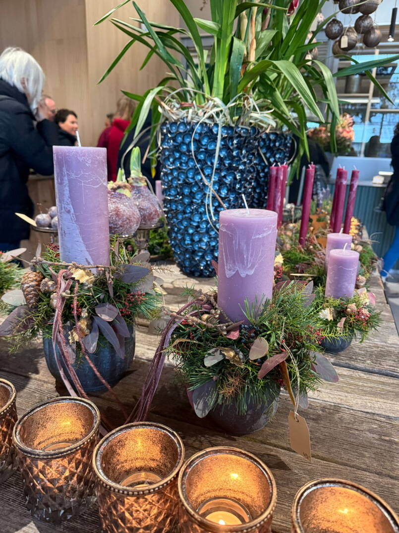 Eröffnung neuer Blumenladens & Adventsausstellung